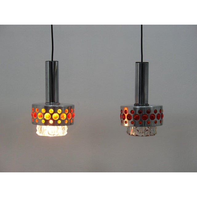 Pendant Lights from Richard Essig, 1970s, Set of 2 For Sale - Image 4 of 16