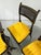 Late 20th Century Set of Six Baker Furniture Regency Ebonized and Parcel Gilt Cane Dining Chairs For Sale - Image 11 of 14