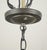 White Vintage Arts & Crafts Dale Tiffany Stained Glass Pendant Light For Sale - Image 8 of 9
