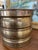 Possibly Antique Brass Toned Decorative Bucket With Side Handles - Vintage Container Possibly Planter For Sale - Image 9 of 10
