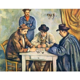 Paul Cezanne the Card Players Giclee LTD Edition For Sale