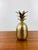 Hollywood Regency Vintage 1970s Hollywood Regency Brass Pineapple Container Vessel / Candlestick For Sale - Image 3 of 4