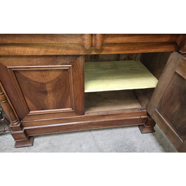 Traditional Empire Period Walnut Sideboard For Sale - Image 3 of 8