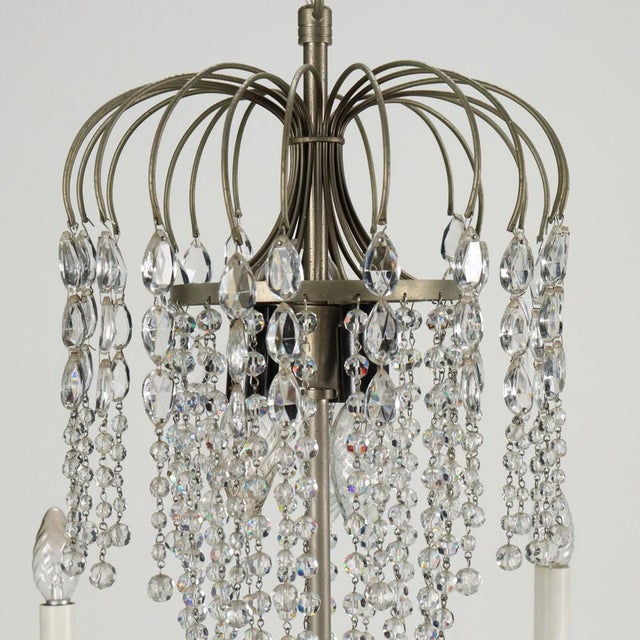 Glass Chandelier, Italy, 20th Century For Sale - Image 9 of 12