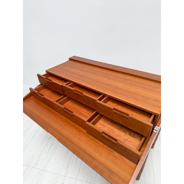 Vintage Postmodern Cherrywood Secretary by Antonio Citterio for B&B Italia, 1980s For Sale - Image 12 of 13