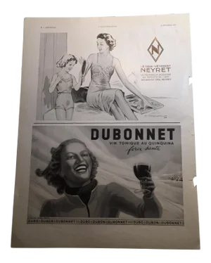 1938 French Dubonnet Ad