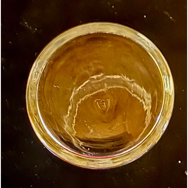 Vintage Federal Glass Etched Highball Glasses - Set of 10 For Sale - Image 12 of 12