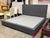 Contemporary Eastern King Restoration Hardware Modena Bed Frame For Sale - Image 3 of 12
