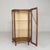 Wood English Art Deco Display Cabinet on Ornate Legs, 1930s For Sale - Image 7 of 18