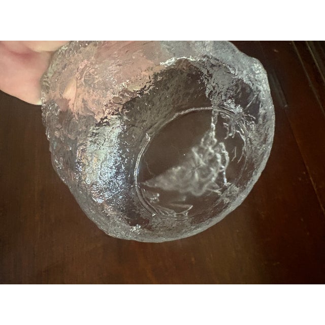 Mid-Century Modern Kosta Boda Rhapsody Glass Bowl Designed by Kjell Engman For Sale - Image 3 of 4