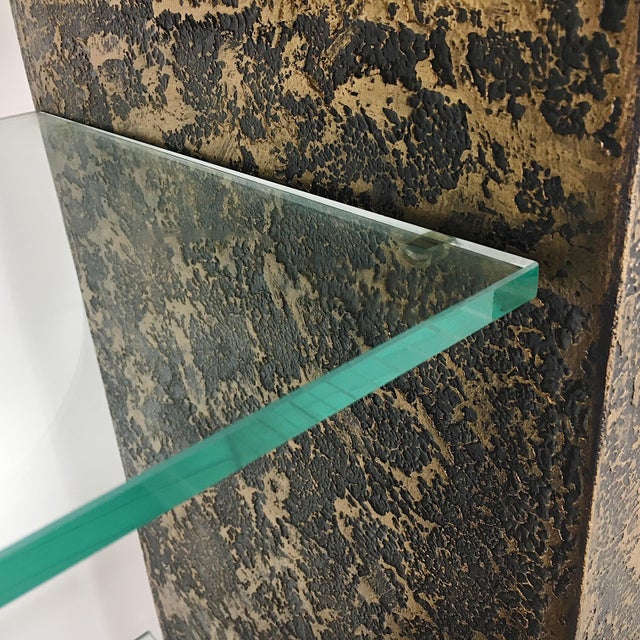 Vintage PostModern Brutalist Etagere Chairish