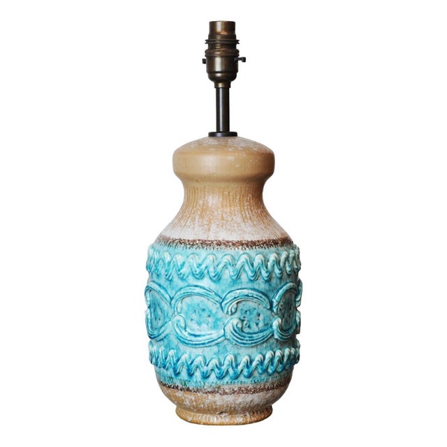 Ceramic Table Lamp attributed to Nuovo Rinascimento, 1960s For Sale - Image 7 of 7