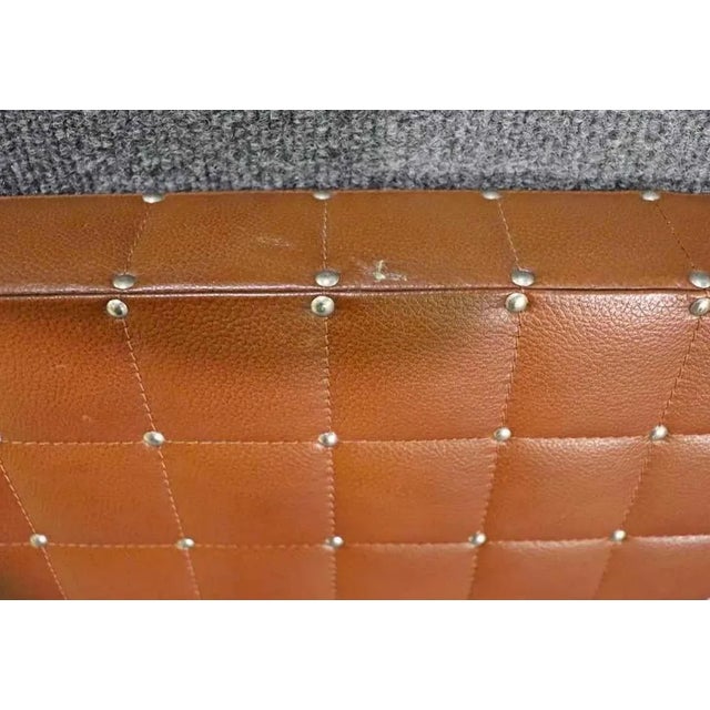 Leather Wall Mirrors For Sale - Image 4 of 5