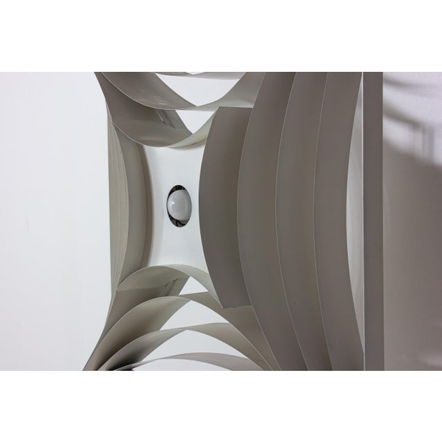 1960s Architectural Ceiling Lamp, Belgium, 1960s For Sale - Image 5 of 10