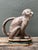 Vintage Glazed Ceramic Monkey Pitcher For Sale In West Palm - Image 6 of 12