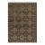 Rug & Kilim’s Spanish Classic Style Rug in Beige-Brown, Black Geometric Patterns For Sale