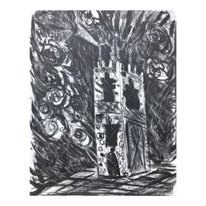 1992 Adrienne Anderson Postmodern Lithograph
