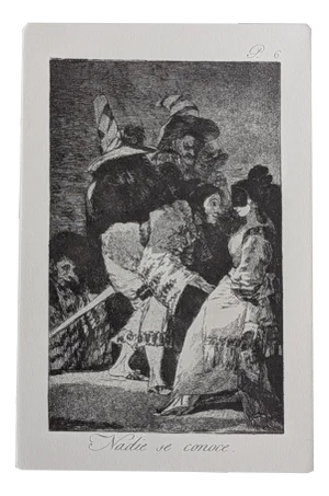 Francisco de Goya, Los Caprichos, Plate 6, Etching