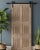 Antique Carved Wood Door Natural Farmhouse Statement Barn Door 80x36 For Sale - Image 4 of 4