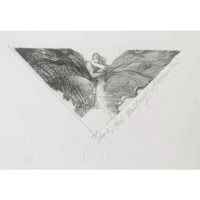 Krzysztof Skórczewski, A Queen's Page, Copperplate Etching on Paper For Sale - Image 6 of 6