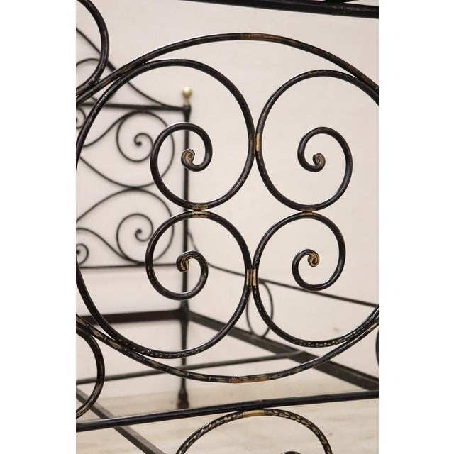 19th Century Iron Double Bed For Sale - Image 16 of 18