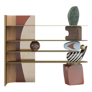Echoes Bookshelf Handmade in Portugal by Malabar For Sale