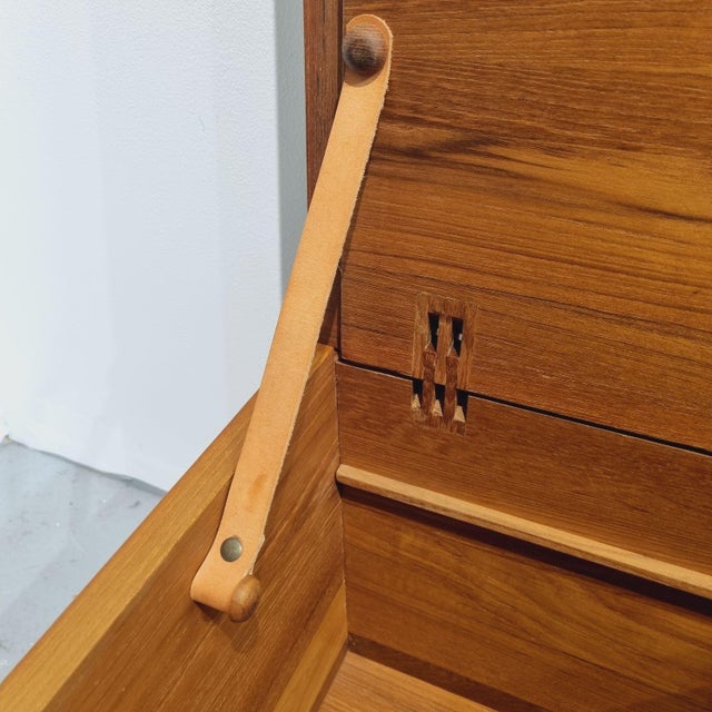 Danish Teak Side Table and Storage Box from Salin Mobler, 1960s For Sale - Image 12 of 18