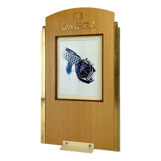 Vintage Omega In-Store Advertising, 1980s For Sale
