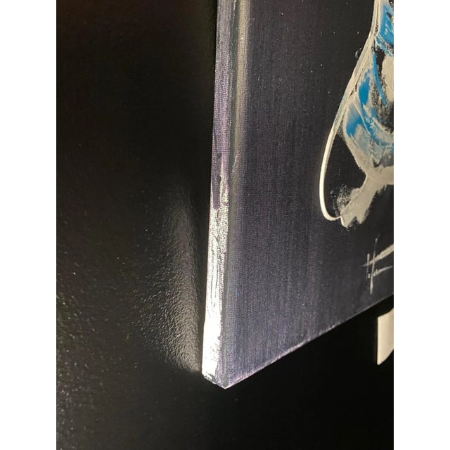 Stefano, Surf, Oil on Canvas, 2023 For Sale - Image 4 of 8