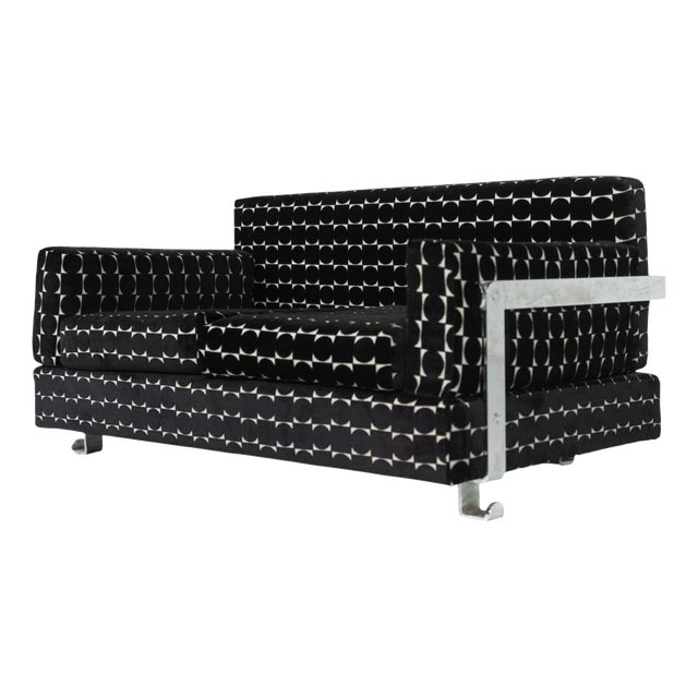 Model Fasce Chromate P11 Sofa by Luigi Caccia Dominioni for Azucena, 1960 For Sale
