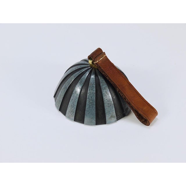 Vintage Zebra Dinner Bell by Carl Auböck, 1950s For Sale - Image 11 of 17