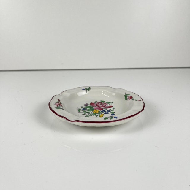 Ashtray Streetlight Model with Tulip Motif by Kg Lunéville, 1980s For Sale - Image 3 of 5