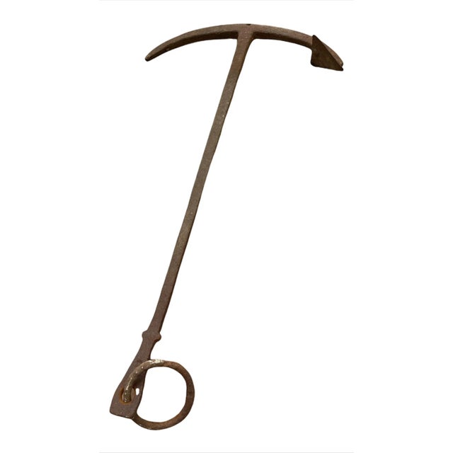 Industrial XXL France Marine Boat Anchor, 1900s For Sale - Image 3 of 12