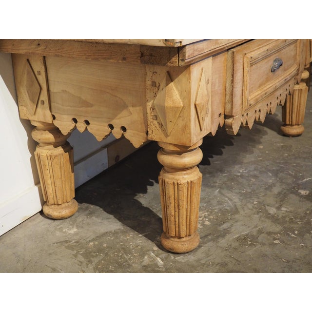 Circa 1890 Billot De Boucher Butcher Block Table From France For Sale - Image 13 of 18