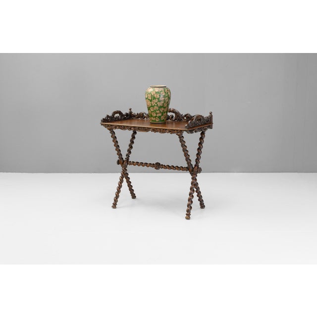 Tray Side Table, 1880s For Sale - Image 9 of 9