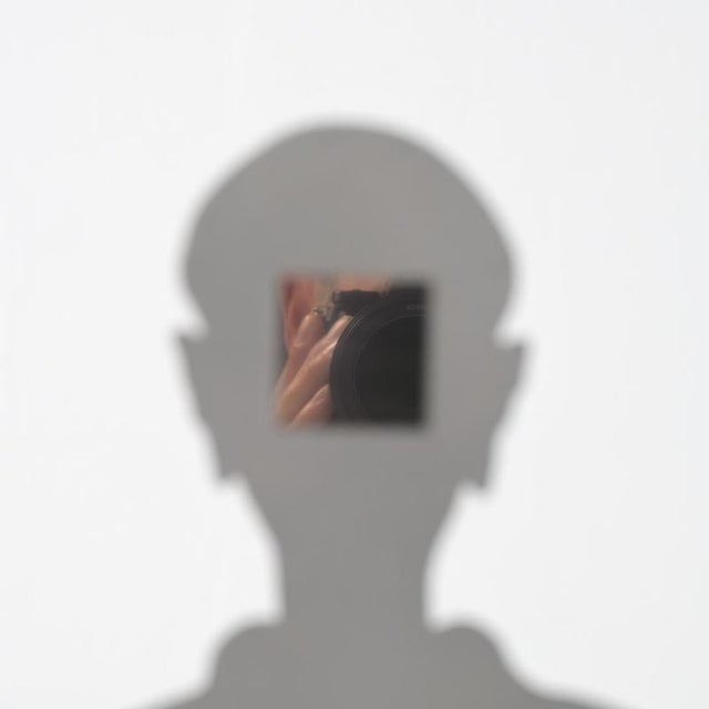 Gray Roger Raveel, A Confrontation, 2000s, Metal and Mirrors For Sale - Image 8 of 13