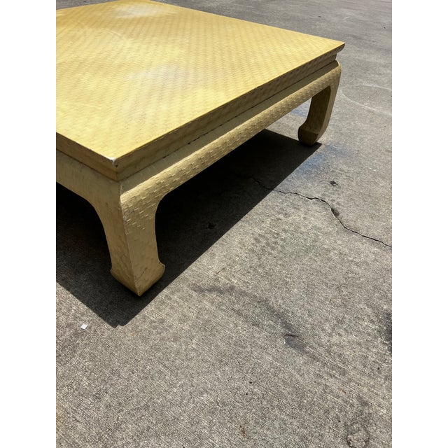 1970s Baker Coffee Table With Ming Legs For Sale - Image 10 of 10