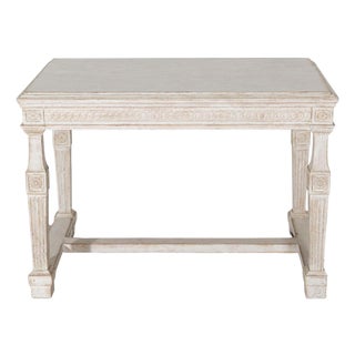 Early 19th Century Swedish Gustavian Painted Console Table For Sale