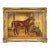 American Equestrian Oil on Board Signed Louis Nadler, Early 20th Century For Sale