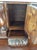 Brown Vintage Walnut Chippendale Style Open Front Writing Desk With Brass Hardware For Sale - Image 8 of 18