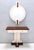 Postmodern Ivory Lacquered Walnut Wall Mirror and Console Table, Italy, 1970s, Set of 2 For Sale - Image 11 of 11