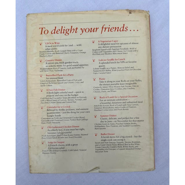 1979 Julia Child and More Company by Julia Child First Edition Hardcover For Sale - Image 11 of 12