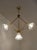 Mid-Century Murano Glass 4-Light Chandelier, 1950s For Sale - Image 6 of 9