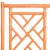David Francis Chippendale Standard Bed California King - Orange For Sale - Image 4 of 12