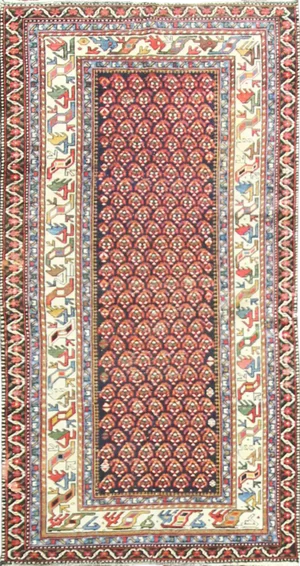 Antique Caucasian Rug