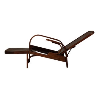 Adjustable Lounge Chair by Walter Gerdau / Móveis Gerdau, Brazil, 1950 For Sale