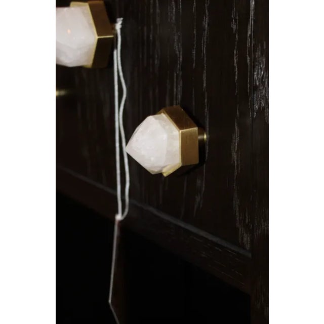 Wood Contemporary Apollo Bedside Table For Sale - Image 7 of 10