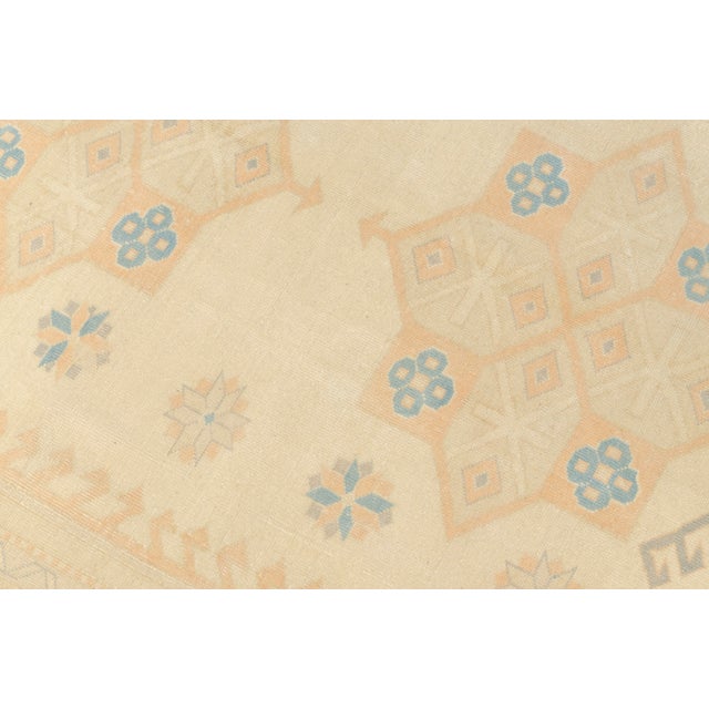 Turkish Oversize Oushak Anatolian Wool Carpet For Sale - Image 3 of 10