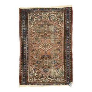 Antique Persian Hamadan Rug - 02'06 X 03'07
