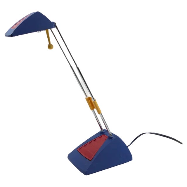 Colorful Table Lamp from Hustadt Leuchten, 1980s For Sale